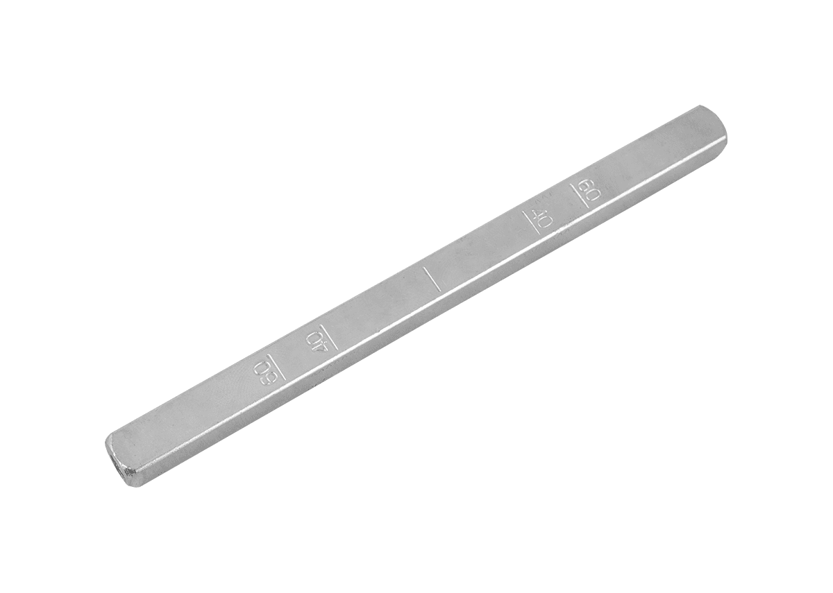 Krukstift excentrisch t.b.v. deurdikte 64 mm