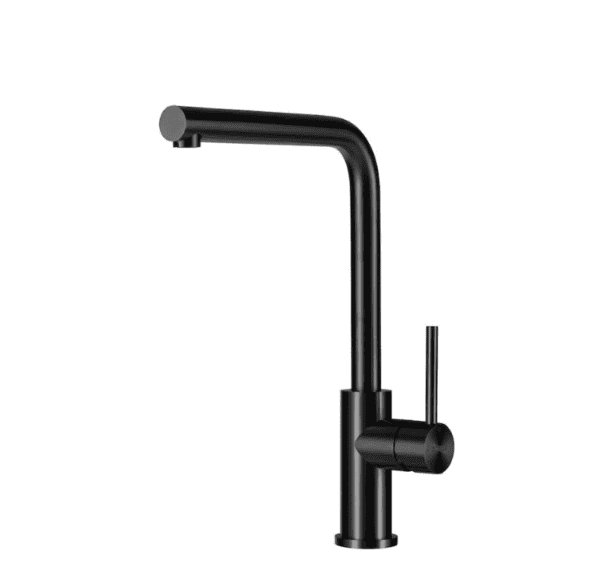 Lorreine Dart-Black Eenhendel Keukenmengkraan Zwart