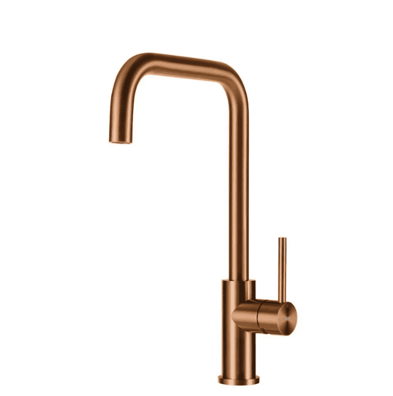 Lorreine Medway-Copper Eenhendel Keukenmengkraan Copper