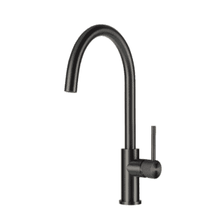 Lorreine Mersey-Gunmetal-XX Eenhendel Keukenmengkraan Met Luxe Hendel Gun Metal