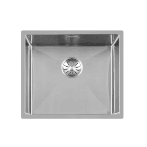 Lorreine 45R Enkele Keukenspoelbak RVS 45 x 40 Onderbouw - Vlakbouw - Opbouw