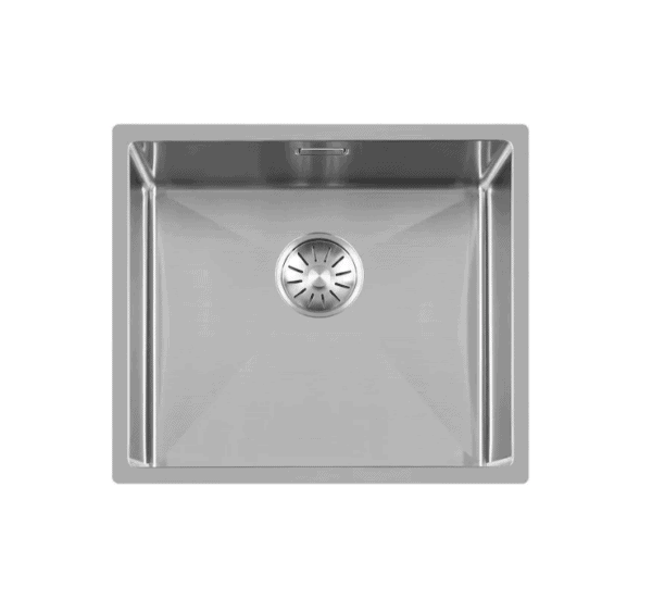 Lorreine 45R Enkele Keukenspoelbak RVS 45 x 40 Onderbouw - Vlakbouw - Opbouw