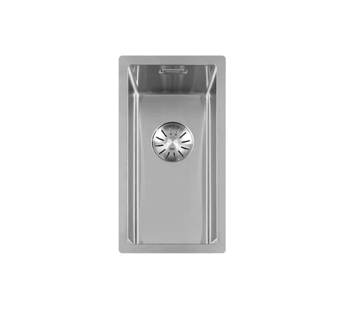 Lorreine 17SP Luxe Enkele Keukenspoelbak RVS 17 x 40 Onderbouw – Vlakbouw – Opbouw