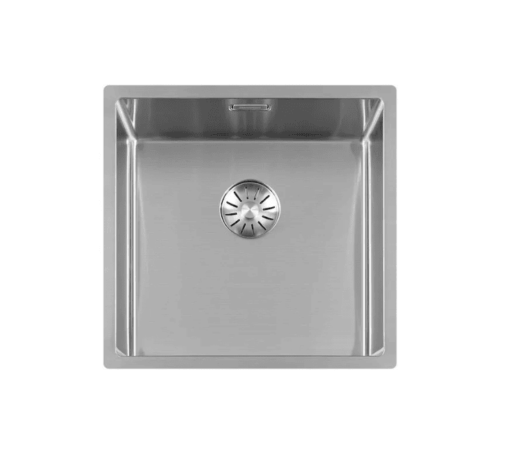 Lorreine 40SP Luxe Enkele Keukenspoelbak RVS 40 x 40 Onderbouw – Vlakbouw – Opbouw