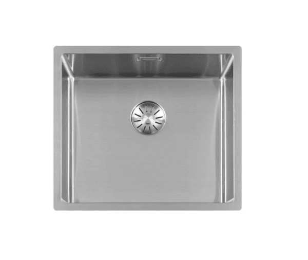 Lorreine 45SP Luxe Enkele Keukenspoelbak RVS 45 x 40 Onderbouw – Vlakbouw – Opbouw