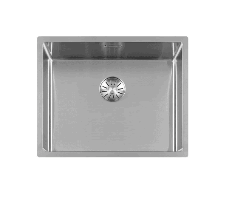 Lorreine 50SP Luxe Enkele Keukenspoelbak RVS 50 x 40 Onderbouw – Vlakbouw – Opbouw