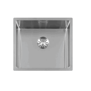 Lorreine 40SP37 Luxe Enkele Keukenspoelbak RVS 40 x 37 Onderbouw – Vlakbouw – Opbouw