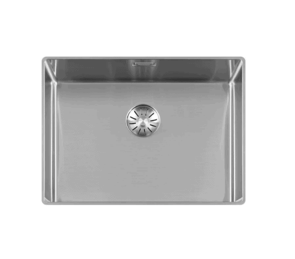 Lorreine 55SL-1016 Luxe Enkele Keukenspoelbak RVS 55 x 40 Speciaal Voor Vlakbouw In Onder Andere Keramiek Of Dekton