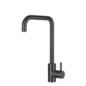 Lorreine Pro-Square-Gunmetal Eenhendel Keukenmengkraan Gun Metal